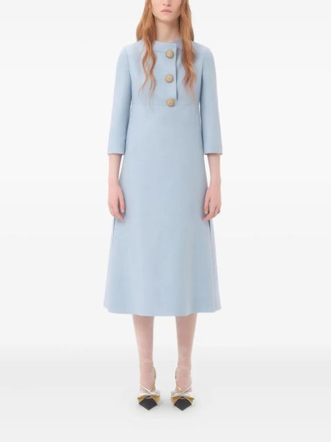 Valentino Garavani Crepe Couture midi dress - Blue