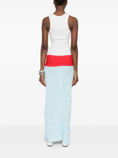 Gimaguas Amelia panelled maxi dress - Blue