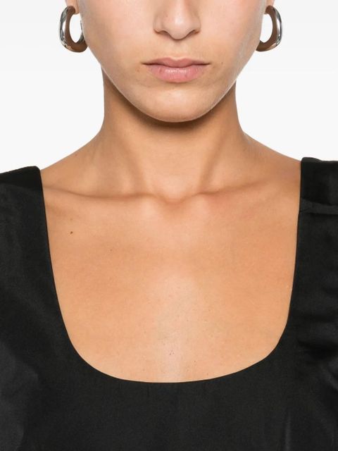 St. Agni scoop-neck sleeveless mini dress - Black - zdjęcie produktu nr 2