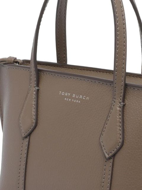 Tory Burch mini Perry zip tote bag - Brown