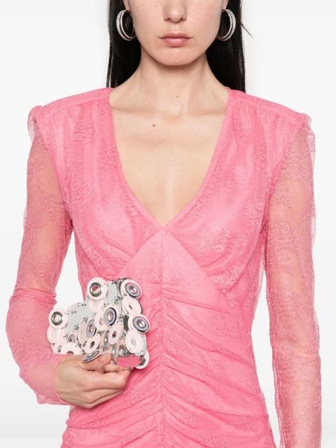 ROTATE BIRGER CHRISTENSEN lace mini dress - Pink