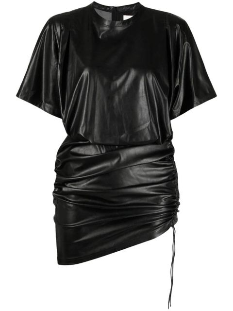 MARANT ÉTOILE Balesi short-sleeve minidress - Black - zdjęcie produktu nr 1