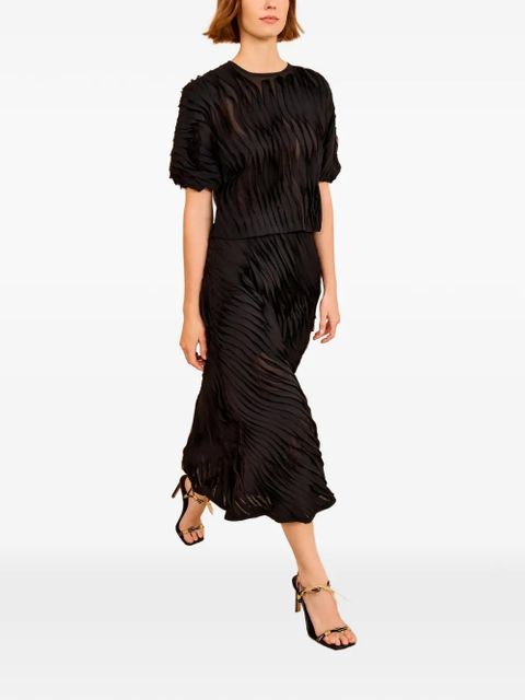 Ulla Johnson Vayda short-sleeve top - Black