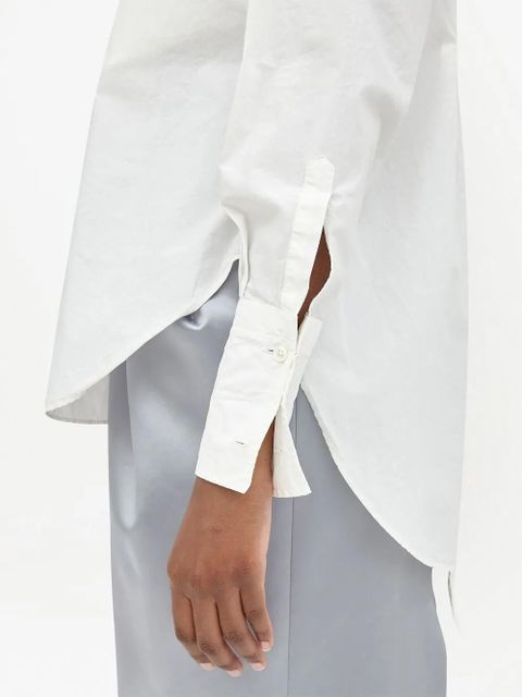 Maison Margiela cotton poplin shirt - White