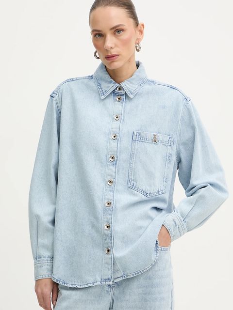 Patrizia Pepe koszula jeansowa - zdjęcie produktu nr 1