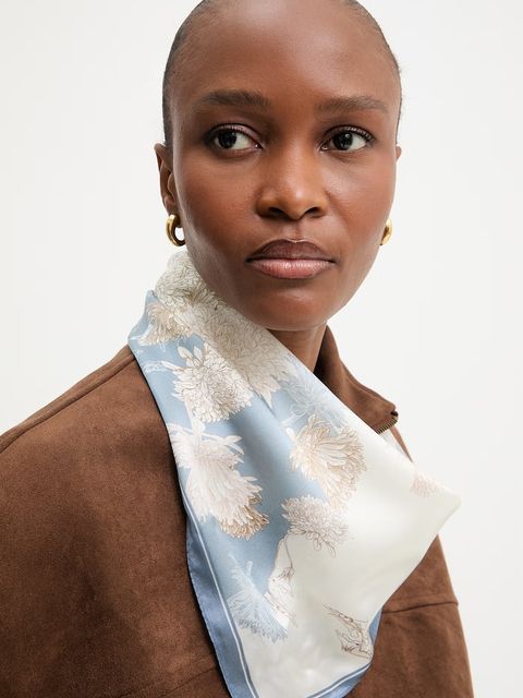 Answear.LAB apaszka jedwabna z kolekcji Unscripted - zdjęcie produktu nr 2