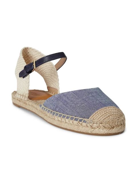 Lauren Ralph Lauren espadryle damskie Robby Flat - zdjęcie produktu nr 1