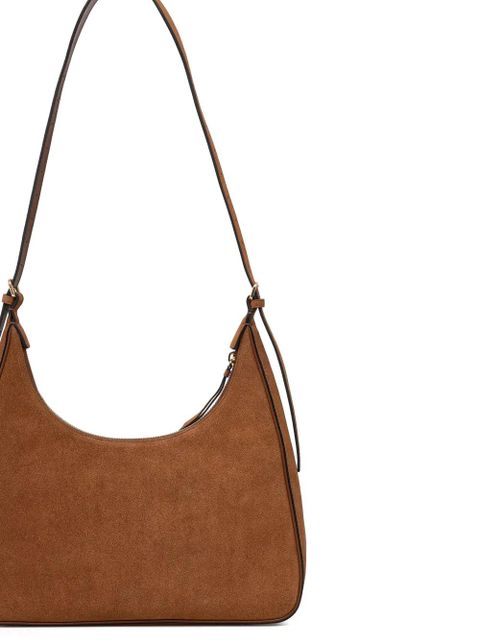 PINKO logo appliqué shoulder bag - Brown