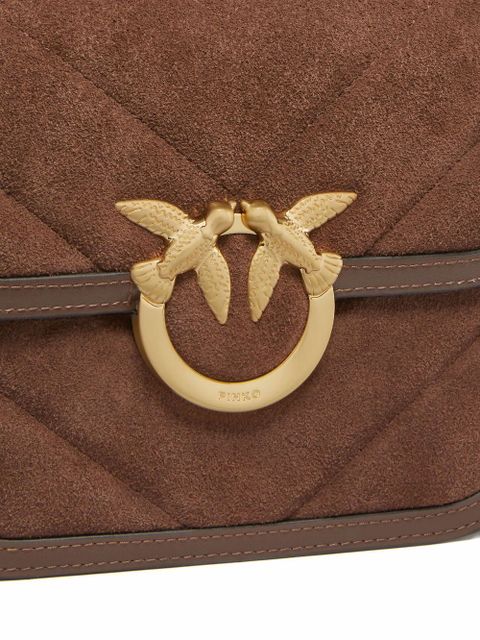 PINKO quilted mini bag - Brown