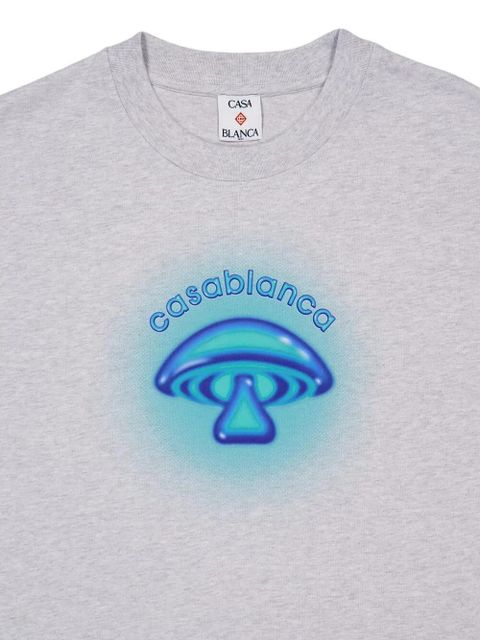 Casablanca mushroom-graphic sleeveless top - Grey - zdjęcie produktu nr 2