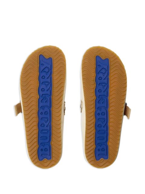 Burberry suede Urchin clogs - Neutrals