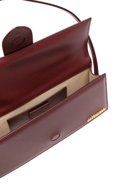 Jacquemus Le Bambino Long leather shoulder bag - Red