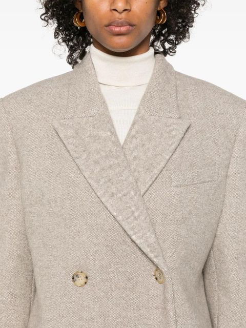 Magda Butrym double-breasted coat - Neutrals