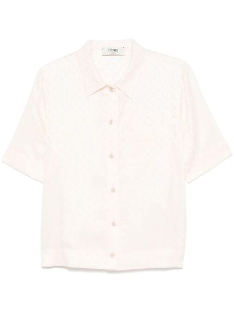 FENDI FF-jacquard shirt - Pink - zdjęcie produktu nr 1