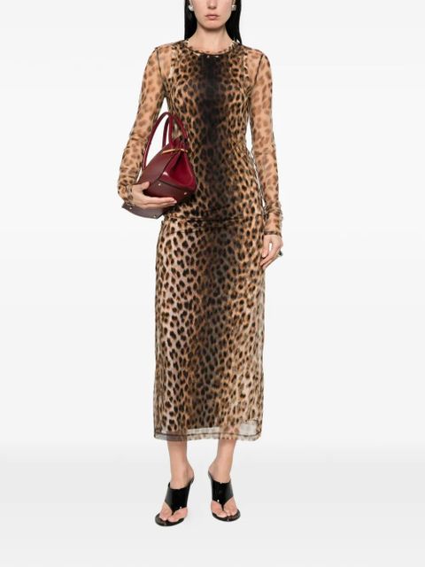 Sportmax animal print dress - Neutrals - zdjęcie produktu nr 2