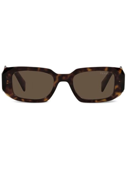 Prada Eyewear PR17WS geometric-frame sunglasses - Brown - zdjęcie produktu nr 1