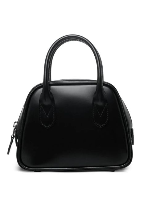 Comme Des Garçons top-handle trapezoid shoulder bag - Black - zdjęcie produktu nr 1