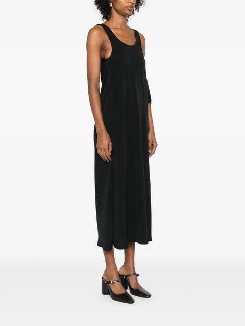 MM6 Maison Margiela asymmetric midi dress - Black