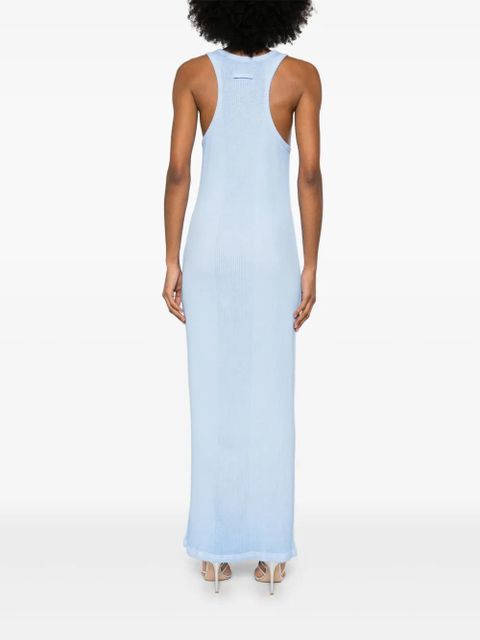 Jean Paul Gaultier cotton maxi dress - Blue - zdjęcie produktu nr 2