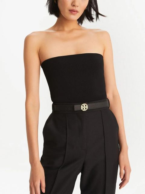 Tory Burch Miller reversible belt - Black