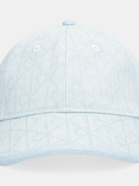 Calvin Klein czapka z daszkiem jeansowa kolor niebieski LV04F5042G - zdjęcie produktu nr 2