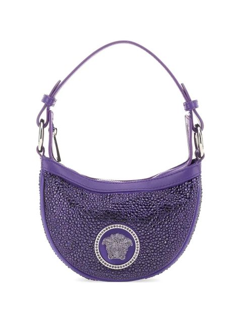Versace mini La Medusa embellishment shoulder bag - Purple - zdjęcie produktu nr 1