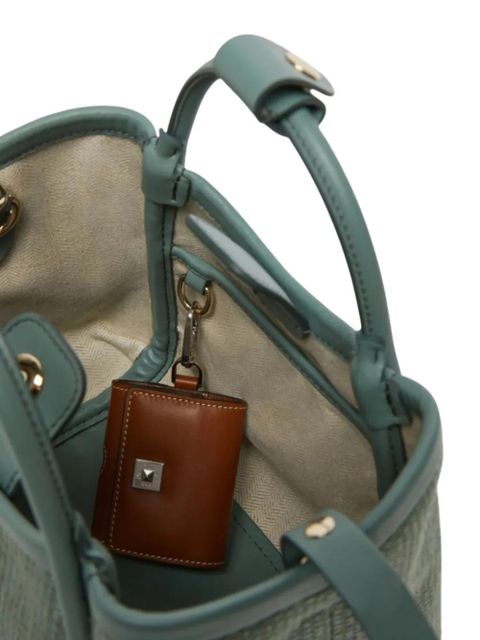 Max Mara extra small Marine tote bag - Green
