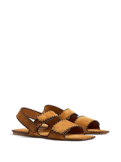 KHAITE open-toe sandals - Neutrals - zdjęcie produktu nr 2