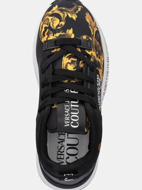 Versace Jeans Couture sneakersy damskie kolor czarny 79VA3SAA ZSC97 G89