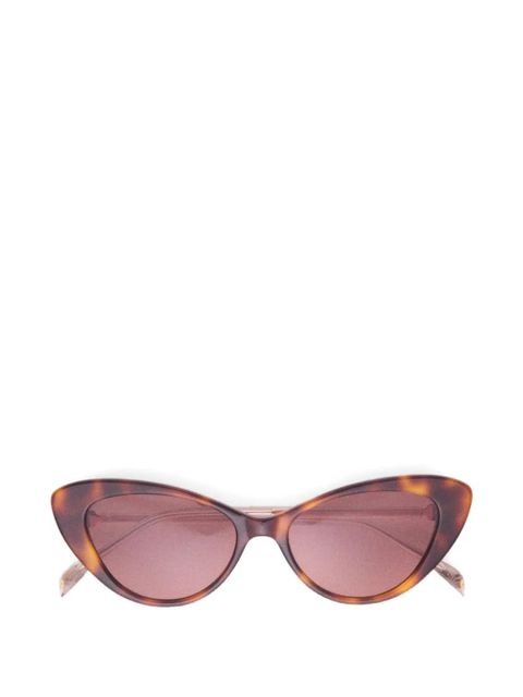 Maje cat-eye frame sunglasses - Brown