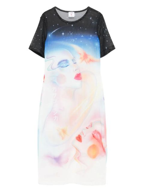 Casablanca printed midi dress - White - zdjęcie produktu nr 1