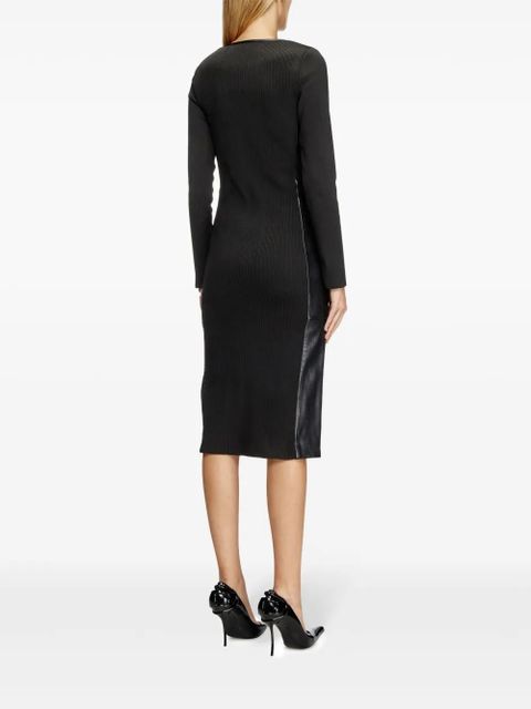 Diesel L-Ola midi dress - Black