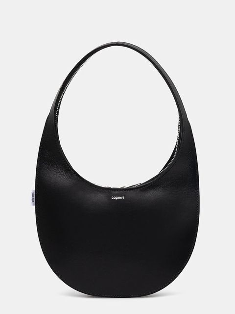 Coperni torebka skórzana Soft Swipe kolor czarny COPBA108F6066 - zdjęcie produktu nr 1