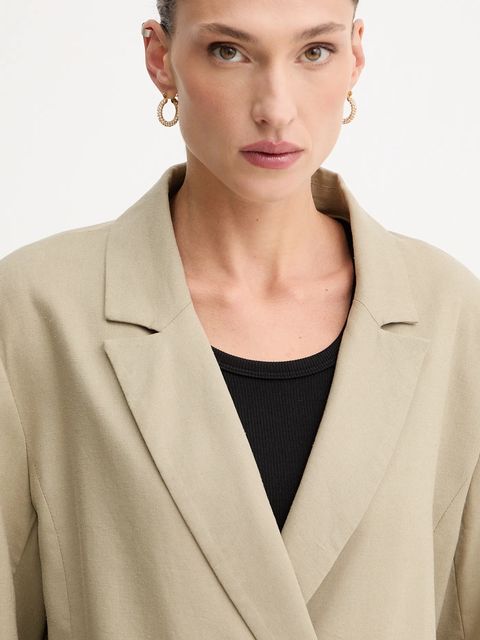 Gestuz marynarka z domieszką lnu