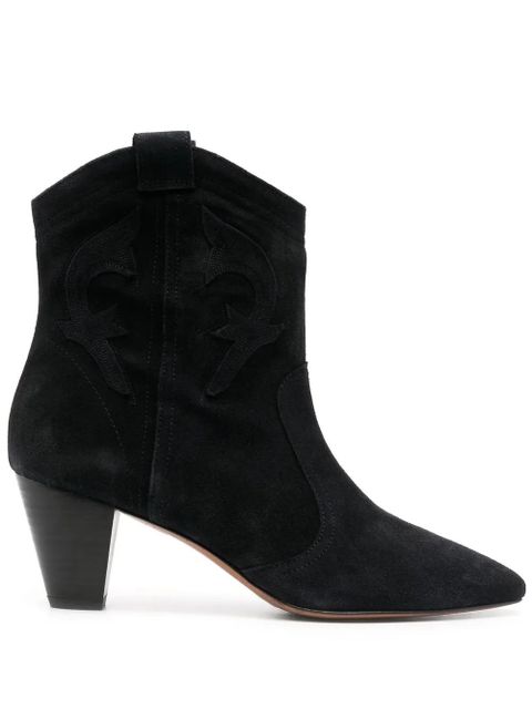 Ba&Sh Casey suede cowboy boots - Black - zdjęcie produktu nr 1