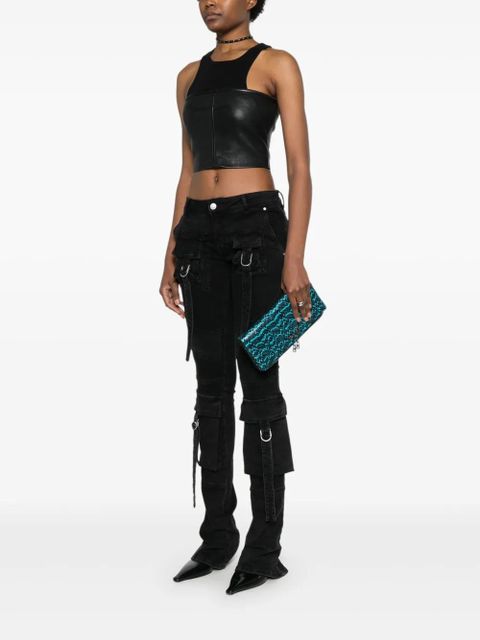 Zadig&Voltaire Rock Wild clutch bag - Blue - zdjęcie produktu nr 2