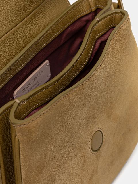 Coccinelle torebka skórzana MAVERY SUEDE