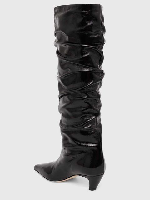 MSGM kozaki skórzane