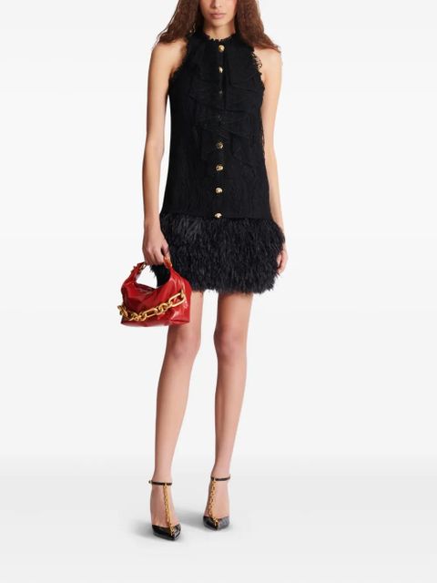 Balmain mini Sync tote bag - Red