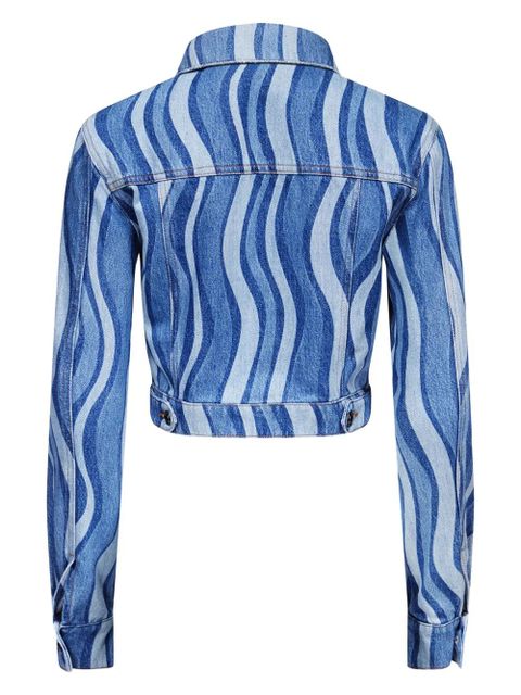 AREA Sunray denim jacket - Blue