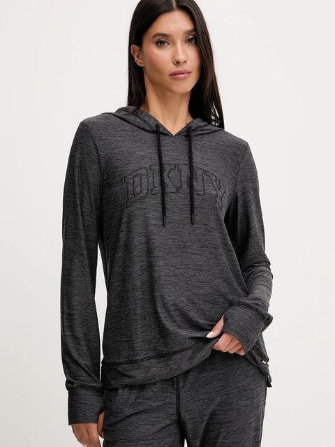 Dkny piżama damska kolor szary YI80065