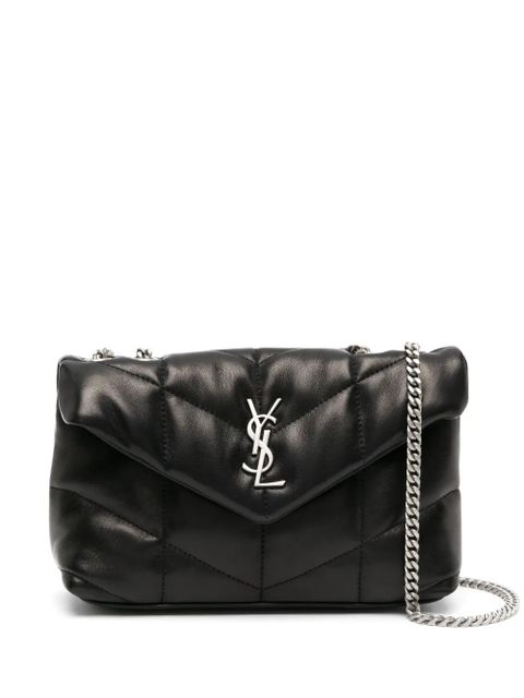 Saint Laurent quilted leather shoulder bag - Black - zdjęcie produktu nr 1