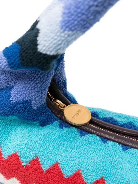 Missoni chevron-patterned tote bag - White