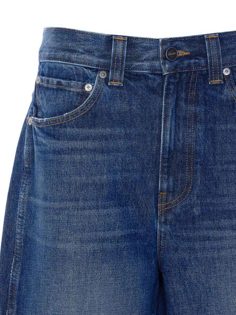 KHAITE Boyle cuffed jeans - Blue