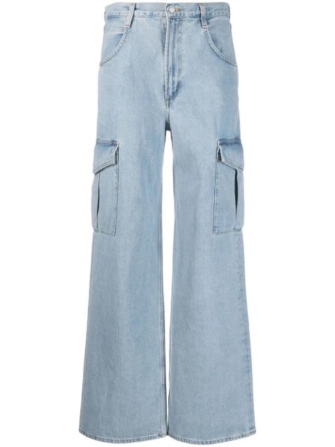 AGOLDE Minka cargo wide-leg jeans - Blue - zdjęcie produktu nr 1