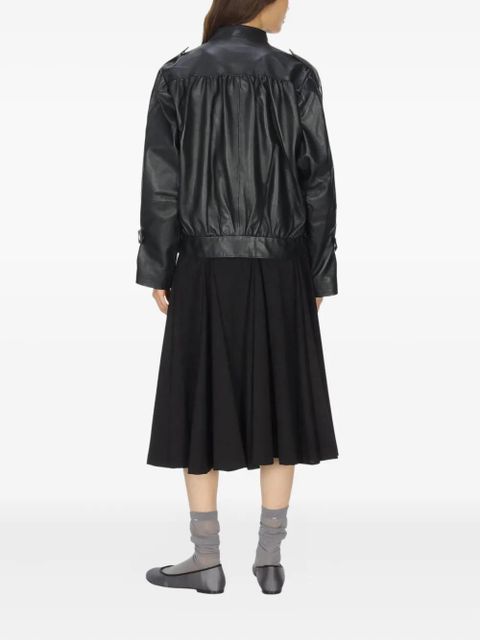 Gimaguas Oscar leather jacket - Black