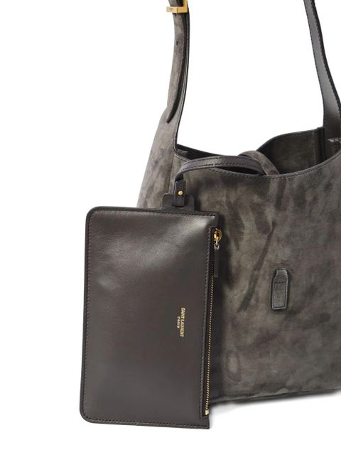 Saint Laurent small Le 5 à 7 hook closure bag - Grey