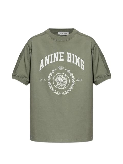 ANINE BING graphic T-shirt - Green - zdjęcie produktu nr 1