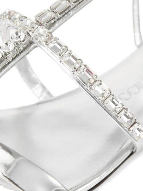 Jimmy Choo Gwyn flat sandals - Silver