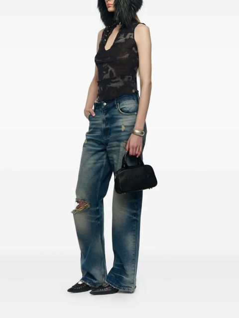 MISBHV camo mesh tank top - Black